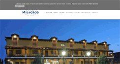 Desktop Screenshot of hotelmilagrosriaza.com